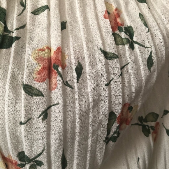 Vintage Daniel Carson floral maxi broomstick skirt S - Picture 5 of 5